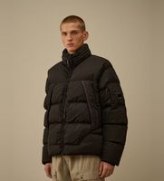 cp company para hombre 19cmow239a005864g abrigo de plumas negro m casual poliamida