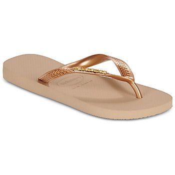 Havaianas Chanclas TOP LOGO METALLIC para mujer