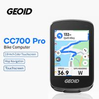 computadora para bicicleta geoid cc700 pro velocimetro gps con pantalla tactil de 28 pulgadas y navegacion con mapa para ciclismo odometro