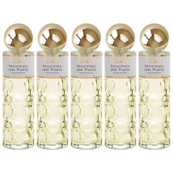 Pack De 5 Eau De Parfum Mujer Saphir Noches De Paris 200ml
