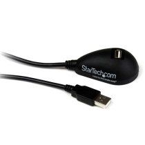 StarTech.com Cable de 1,5m de ExtensiÃ³n Alargador USB 2.0 de Sobremesa - Macho a Hembra USB A