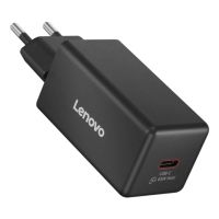 cargador lenovo 65w usb-c gan compacto negro