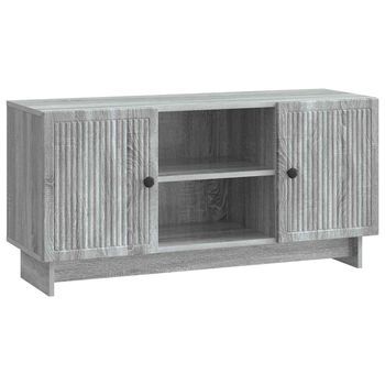 Mueble De Tv 102 X 34,5 X 50 Cm Sonoma Gris Vidaxl