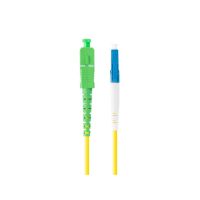 cable de fibra optica lanberg 2 m sc a sc g657a1 amarillo