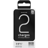 2 portable power bank - black black