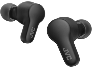 Auriculares True Wireless - JVC HA-A7T2BE, 3 modos sonido, Micrófono, Sensor táctil, 24 h, Negro