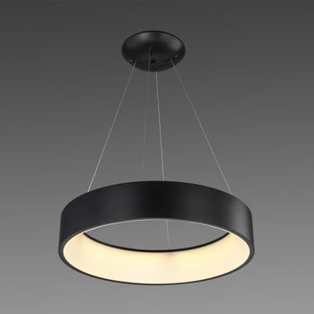 Lámpara colgante led kubika (negra)