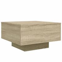 mesa de centro de diseno moderno y contemporaneo 55 x 55 x 31 cm madera de ingenieria color roble dec038962