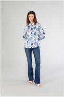 camisa estampada multiblue bandana m