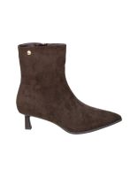 botines con tacon isteria 549 en marron para mujer 36