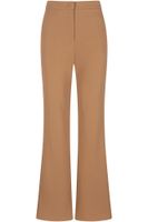 pantalon de campana de tejido tecnico camel m