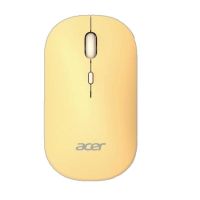 raton acer amr130 bluetooth 52 1600dpi amarillo dual 24ghz 4 botones ergonomico