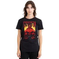 marvel tops y camisetas tv19238 para mujer