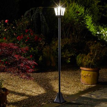 Super Smart 365 Solar Whitehall Lamp Post