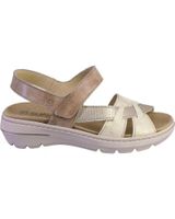 de suave 3221 sandalias de mujer piel platino