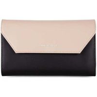 lancaster cartera cartera de viaje  cartera dos a dos con solapa con boton para mujer
