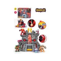 gormiti - legends volcano playset set de juego con un volcan para jugar con las figuras de accion de la serie infantil con juguetes y accesorios divertidos desde 4 anos famosa grl01000