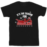 deadpool camiseta time for cuddling para hombre