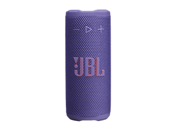 Altavoz inalámbrico - JBL Grip, 16 W Potencia, Bluetooth, 14 h Autonomía, Resistencia agua e intemperie IP68, Morado