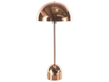 Lámpara de mesa  metal cobrizo