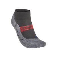 falke ru4 endurance cool short calcetines para correr hombres - caqui gris