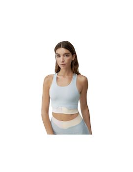 Top Born Living Yoga Kalinda Gris Mujer