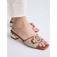 exe shoes sandalias sandalias tacon bajo katy-410 para mujer