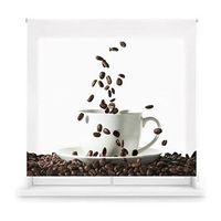 estor enrollable translucido con estampado - estor tamano 170x180 - estor modelo coffee  blindecor