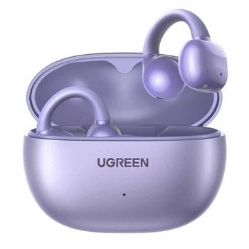 Auriculares Ugreen HiTune S3 inalámbricos Bluetooth 5.4 con reducción de ruido y resistencia IPX5 púrpura