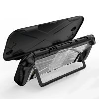 tpupc funda mango ergonomico cubierta a prueba de golpes funda portatil para consolas de juego contra caidas antidesliz