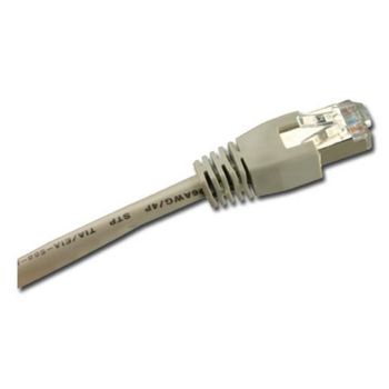 Cable de red gris Sharkoon Cat6 S/FTP 0,5 m compacto