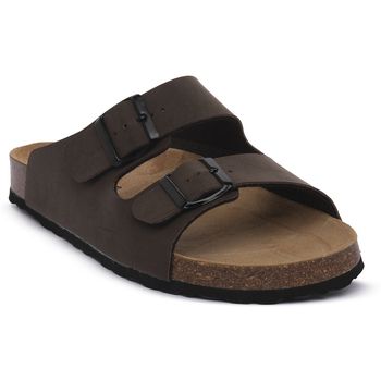 Bioline Sandalias 420 VELOUR MORO para mujer