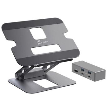 j5create Soporte de acoplamiento multiángulo 4K