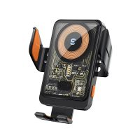 soporte para telefono de coche con carga inalambrica essager t11 15w 10w 75w 5w para iphone 15 14 13 12 huawei mate60