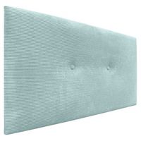 dhome cabecero de pana liso con botones 90x50 camas 8090 - verde agua