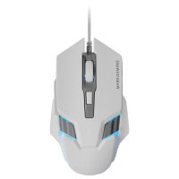 mars gaming mmm024 raton gaming rgb flow sensor optico 4000 dpi blanco