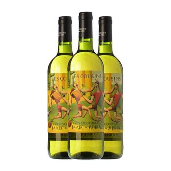 Les Cousins Vino Blanco L'antagonique Priorat Crianza 75 Cl 14% Vol. (pack De 3 Unidades)