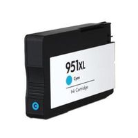 compatible cyan hp 951xl high capacity ink cartridge replaces hp cn046ae
