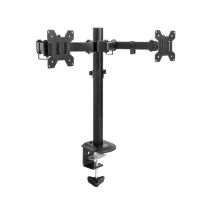 act ac8362 soporte monitor 2 brazos mesa 10 a 32 vesa 75x75 a 100x100 max 8kg