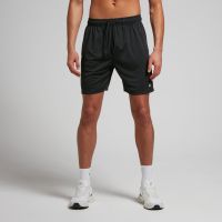 pantalon corto 7  ligero de entrenamiento para hombre de mp - negro - l