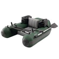 pato de pesca hinchable vinilo 165x119x38 cm big catch pro - intex verde