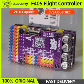 Controlador de Vuelo F405 para Aviones de Ala Fija, Compatible con AP/INAV, para Drones y Aviones RC FPV