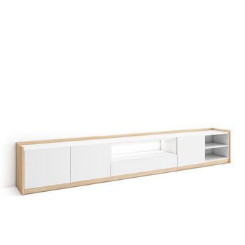 Mueble Tv, Televisión, Muebles De Salón, Almacenaje, 310x50x37 Cm, Para Tv Hasta 80
