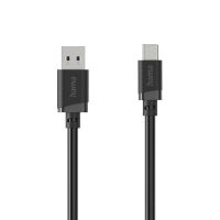 cable usb hama 05 m usb a a usb c 20 negro