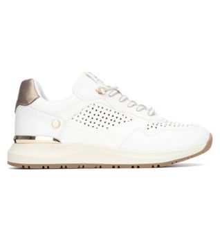 Xti para mujer. 14520302-BLANCO Zapatillas 145203 blanco (36), Tela, Plano, Cordones, Casual