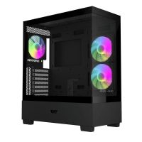 caja pc darkflash ds500 rgb midi tower atx negro