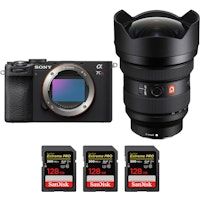 a7cr negro  fe 12-24mm f28 gm  3 sandisk 128gb extreme pro uhs-ii sdxc 300 mbs  pdf mcz direct