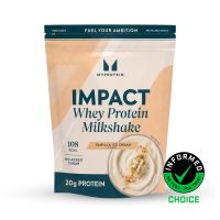 impact whey protein milkshake - 870g - 30raciones - helado de vainilla