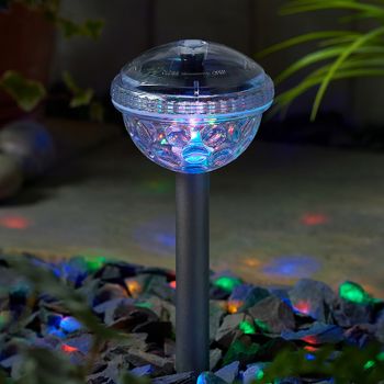 Solar Disco Stake Lights (2 pack)