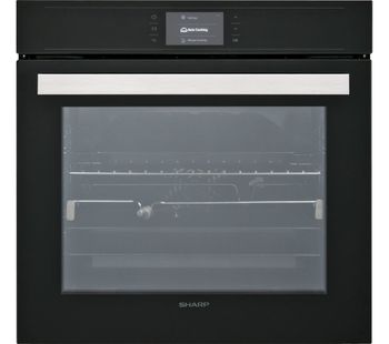 SHARP KS-70T50BHH Electric Oven - Black, Black